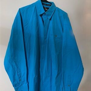 Wrangler George Strait Collection Turquoise Shirt